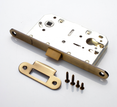 Замок под цилиндр LB 85 PL AB RENZ бронза ант. (ВЫВЕЛИ)