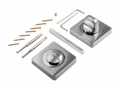 PUERTO Фиксатор  BK AL 02 SN/NP ник.мат/ник.блестящий - вид сзади